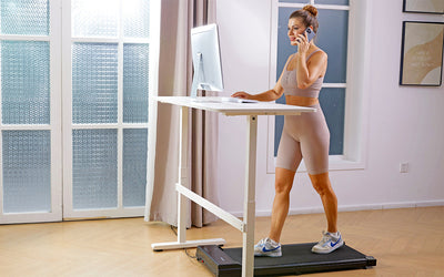 How to Burn 500 Calories with Your Walking Treadmill (Without Leaving Your Desk)