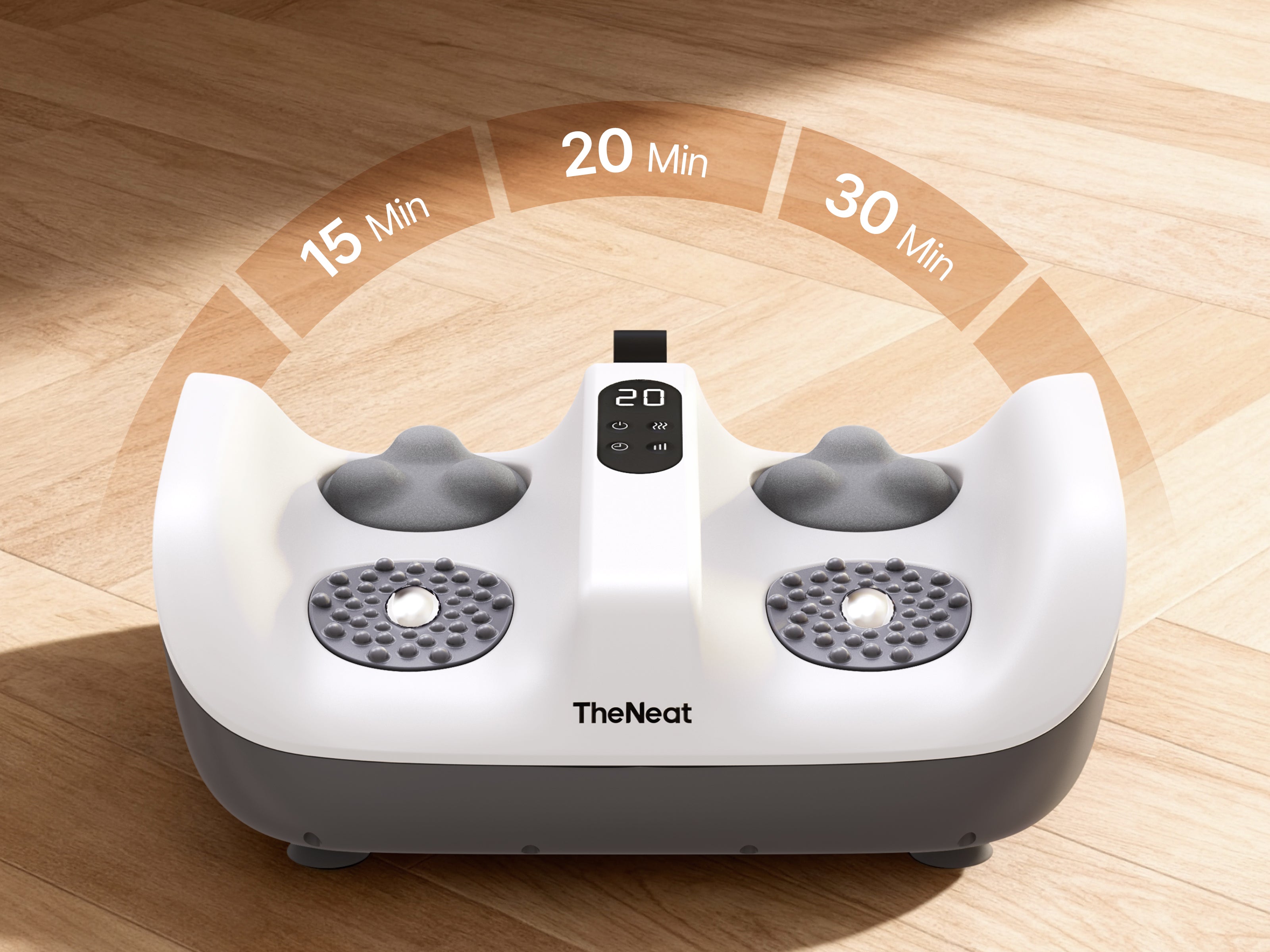 neatvibe foot massager with smart timing mode